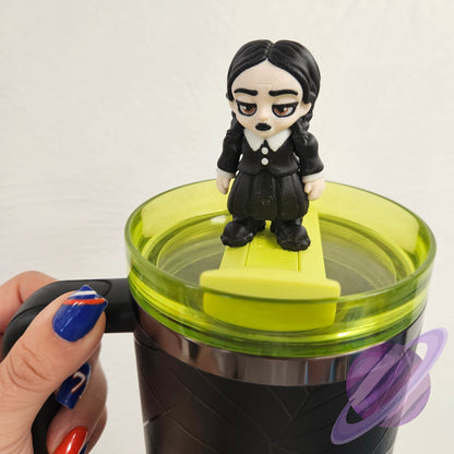 CREEPY GIRL-3D PRINTED STRAW BUDDY
