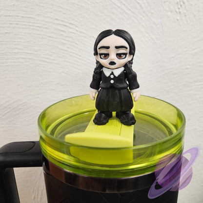 CREEPY GIRL-3D PRINTED STRAW BUDDY
