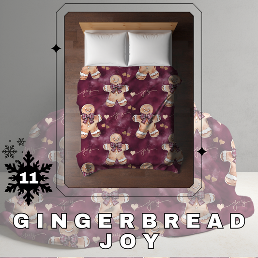 Blanket Christmas - Gingerbread Joy - PREORDER