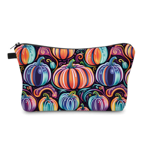 Pouch - Neon Glow Pumpkins