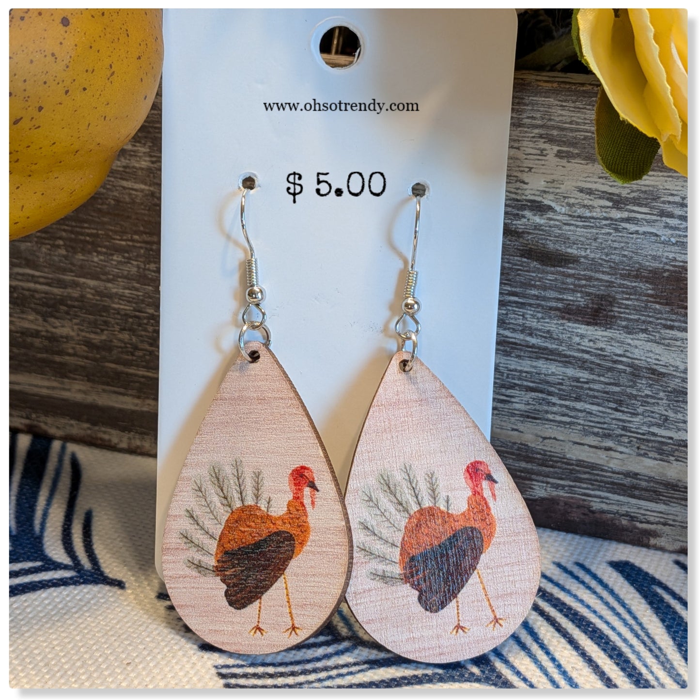 TURKEY EARRINGS