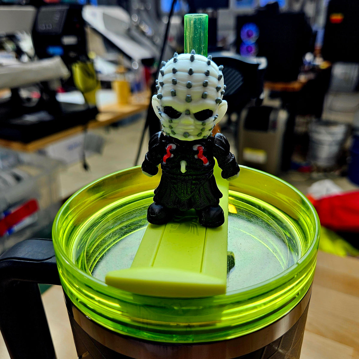 PINHEAD-3D PRINTED STRAW BUDDY