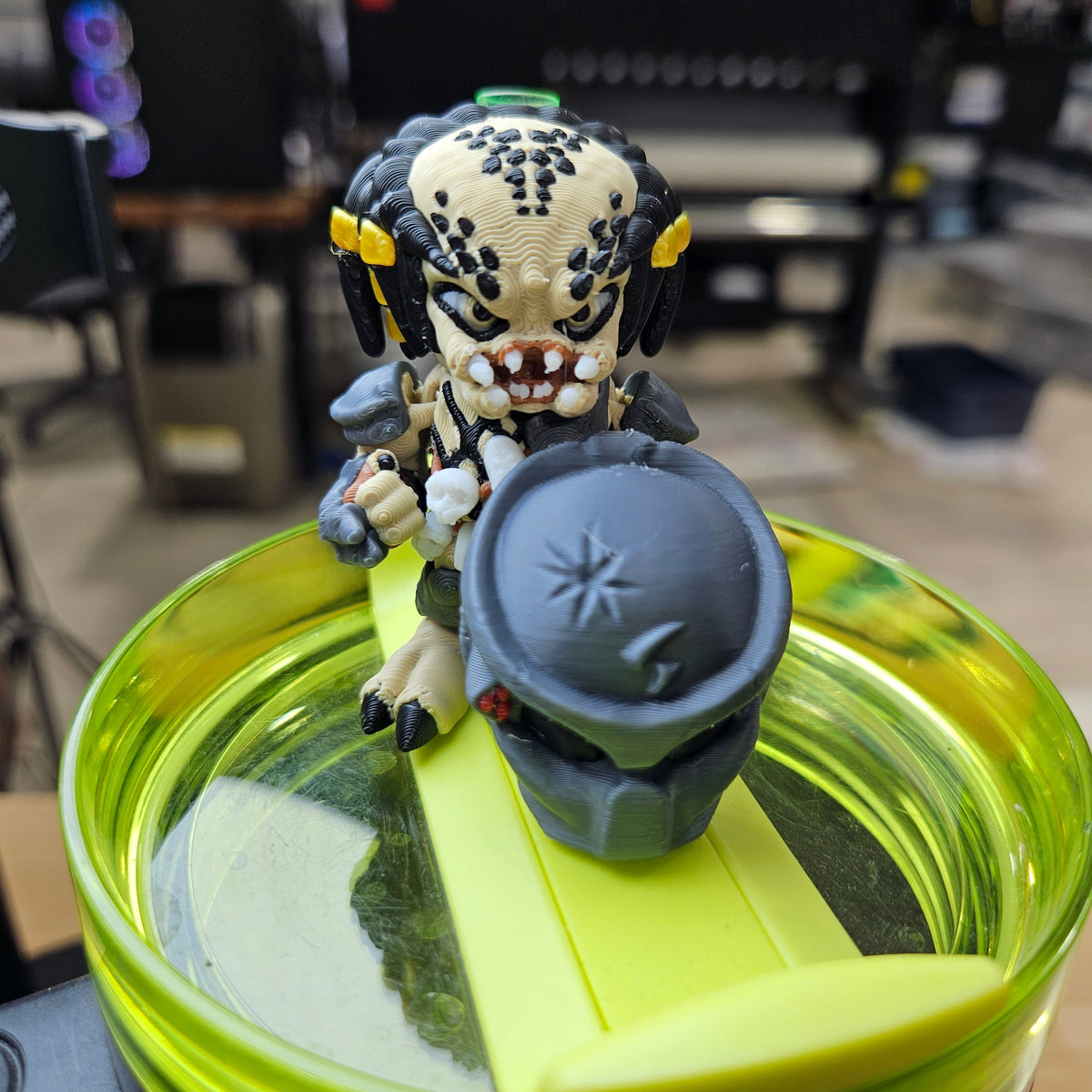 PRED ALIEN-3D PRINTED STRAW BUDDY