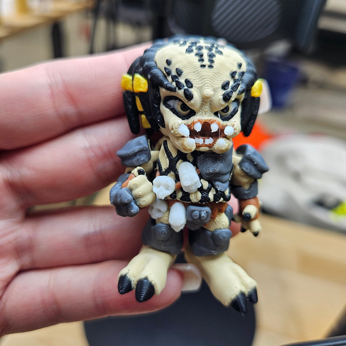 PRED ALIEN-3D PRINTED STRAW BUDDY