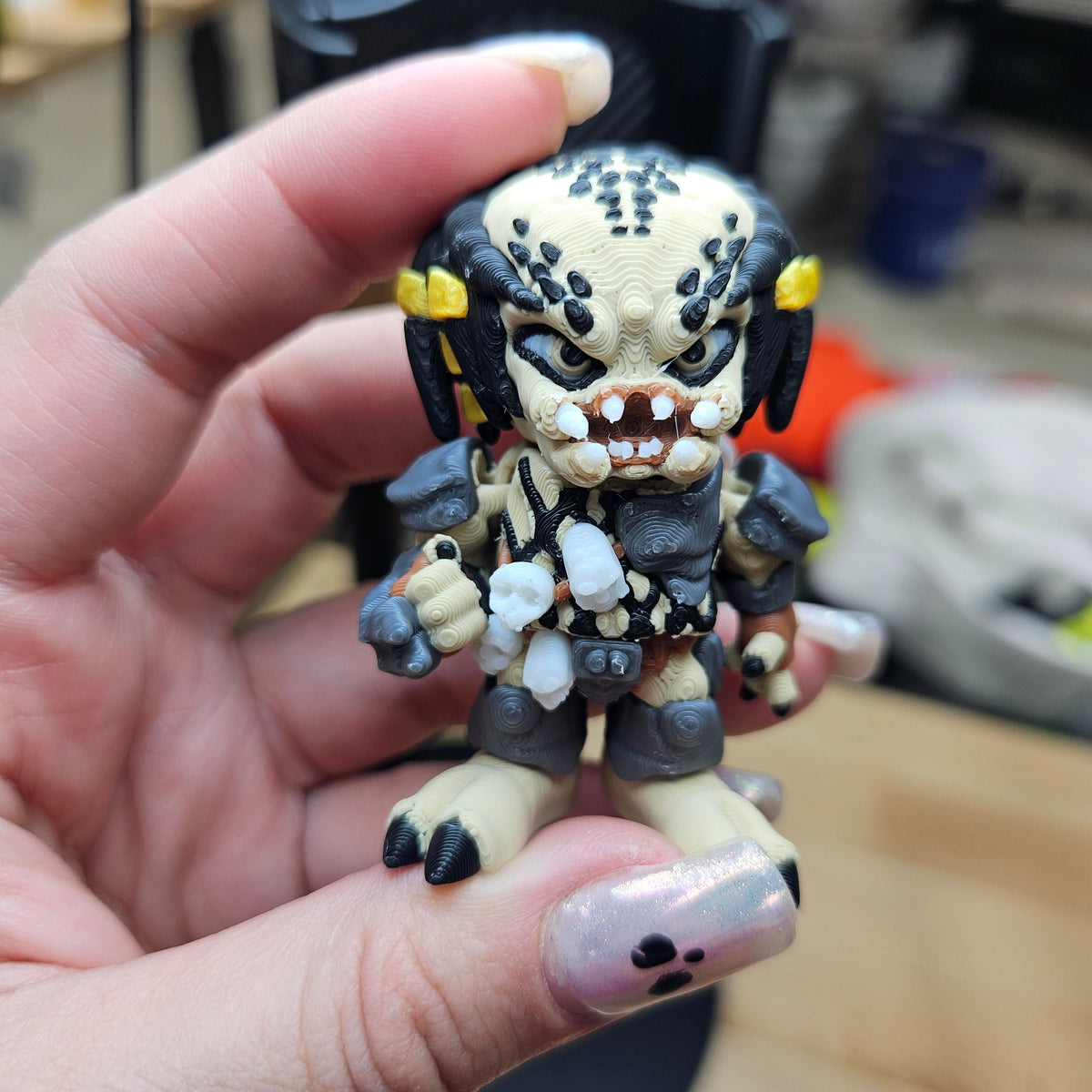 PRED ALIEN-3D PRINTED STRAW BUDDY