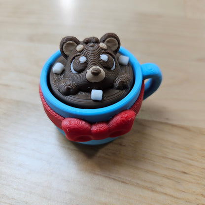 6 PACK- 3D PRINTED HOLIDAY CLICKER FIDGETS