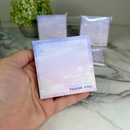 The Sticky Note Collection - Thank You Purple