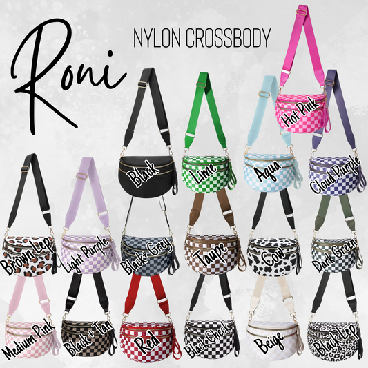 Roni - Nylon Crossbody - PREORDER