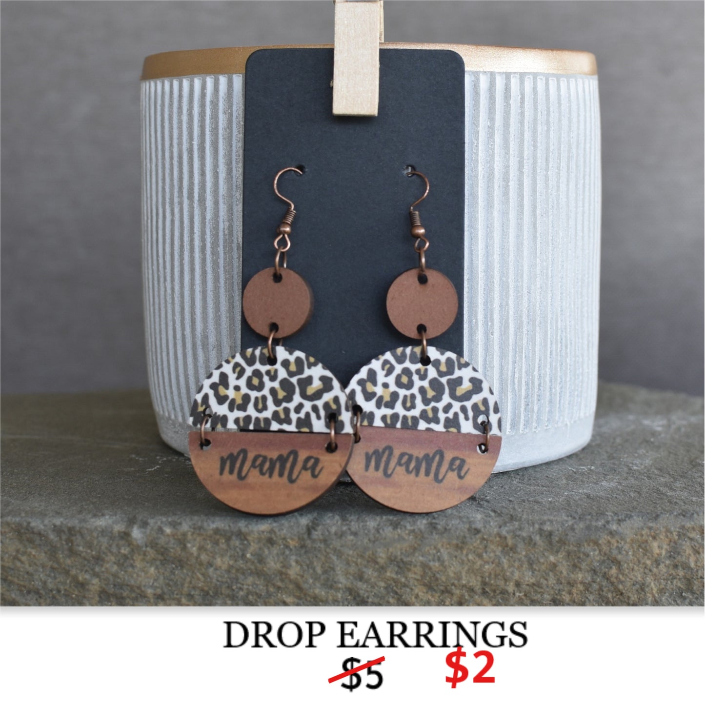 DROP EARRINGS