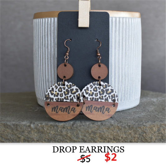 DROP EARRINGS