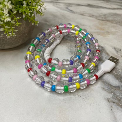 Charging Cord - Beaded #2 - PREORDER