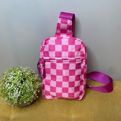 Checkered Nylon Sling