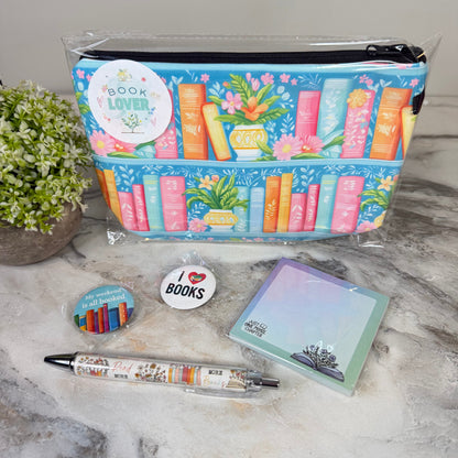 Bundled Set - Book Blue Bookshelf