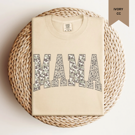 Camo Cheetah Mama Tee.