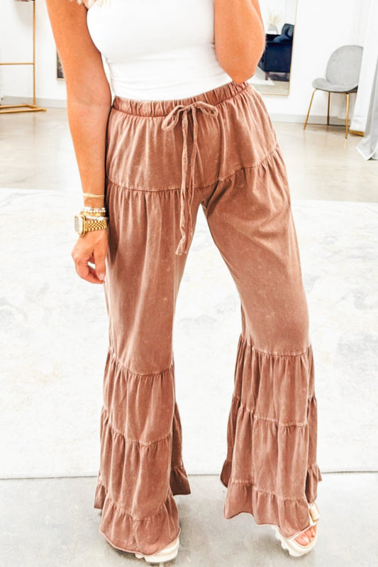 Straw Yellow Mineral Wash Pants RTS
