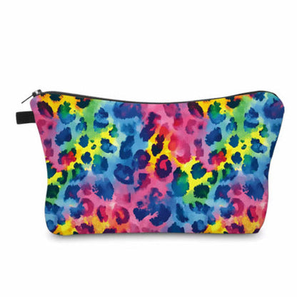 Pouch - Animal Print Bright Rainbow