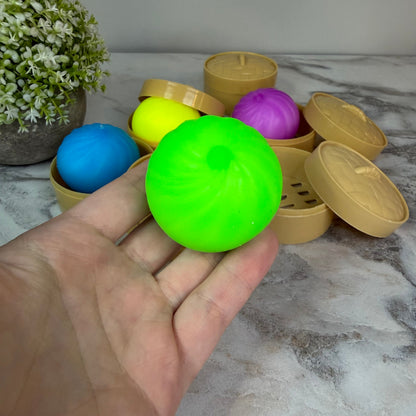 Squishy Toy - Mini Dumpling, Solids - PREORDER