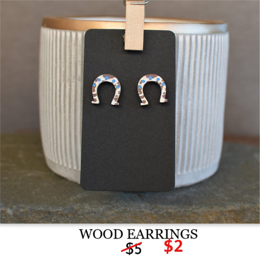 WOOD EARRINGS