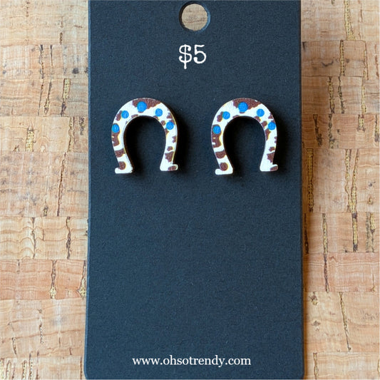 HORSESHOE EARRINGS