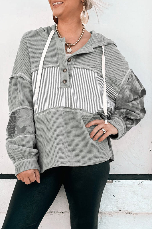 Patchwork Hoodie FB