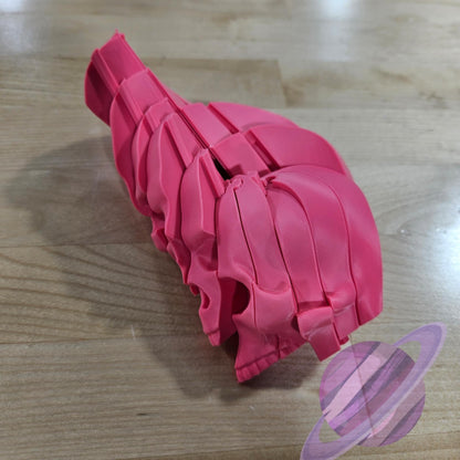 COLORFUL FIDGET SKULL- 3D PRINTED