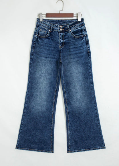 Blue Acid Wash Jeans (Light or Dark Wash) RTS