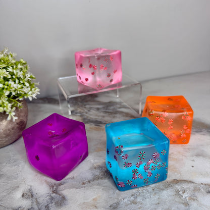 Squishy Toy - Christmas Sprinkle Cube