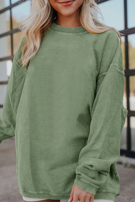 WNW Ribbed Oversize Sweatshirt *multiple colors* FB