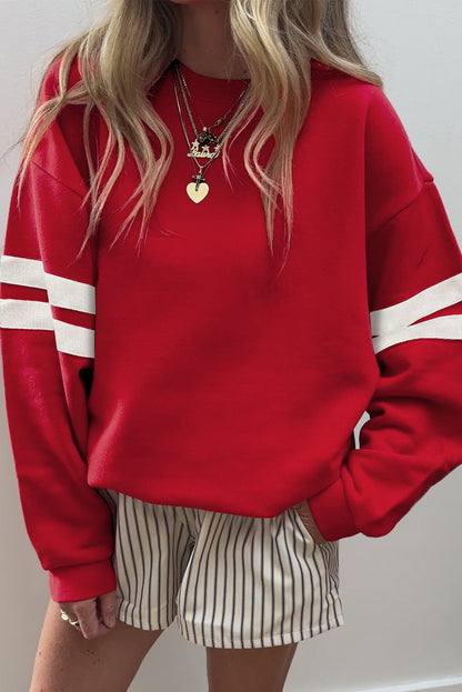 Varsity Stripe Sweatshirt FB