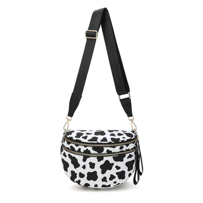 Roni - Nylon Crossbody - Cow
