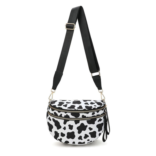 Roni - Nylon Crossbody - Cow