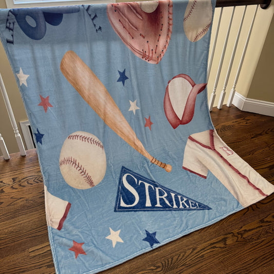 Blanket - Baseball, Let’s Play Ball