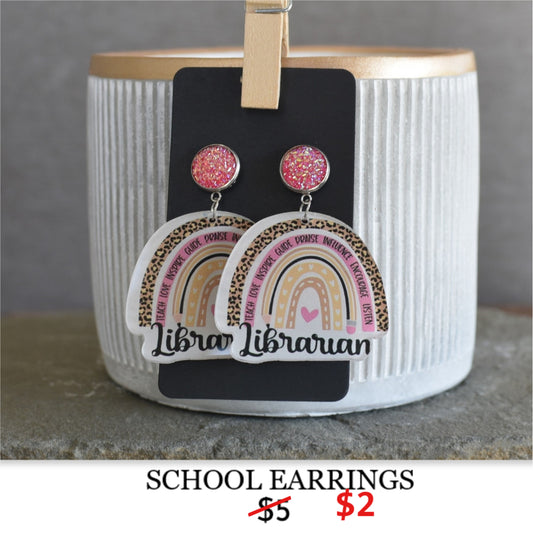 SCHOOL EARRINGS