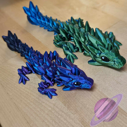 GEMSTONE DRAGON-3D PRINTED STRAW BUDDY