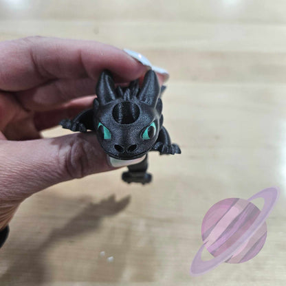 NIGHT FURY-3D PRINTED STRAW BUDDY