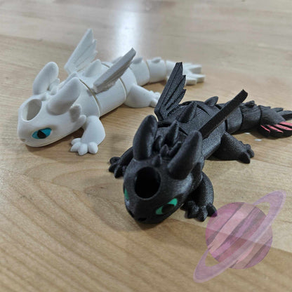 NIGHT FURY-3D PRINTED STRAW BUDDY