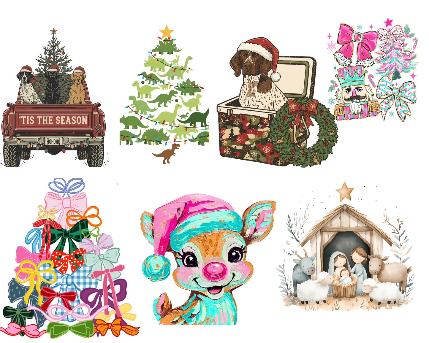 Kid Christmas Drop *multiple styles* Tee.