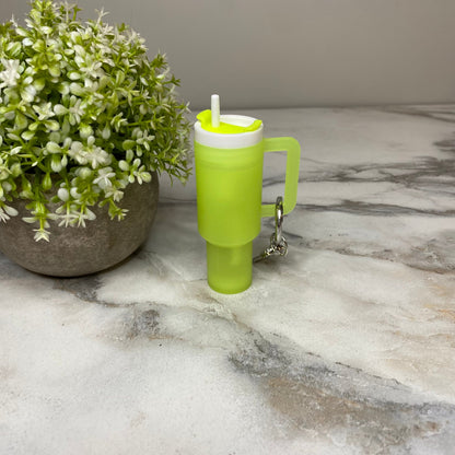 Keychain - Lip Balm Tumbler #3 Frosted Glow-In-The-Dark