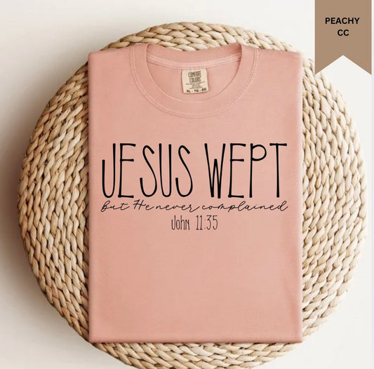 Jesus Wept Tee.