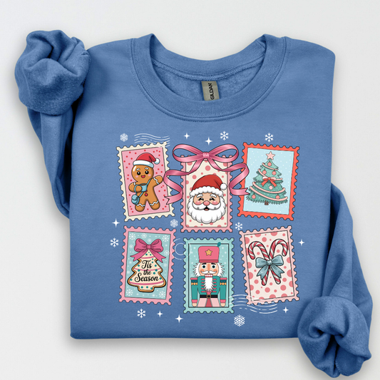 Christmas Stamp Sweatshirt.