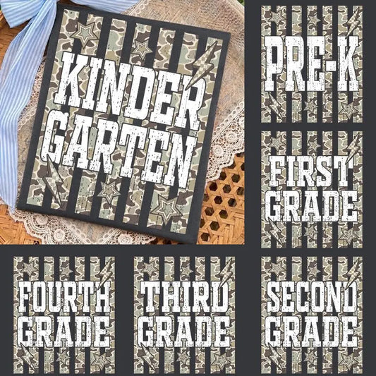 Camo Stripe B2S THIRD GRADE Tee.