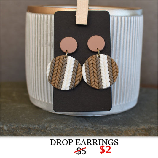 DROP EARRINGS
