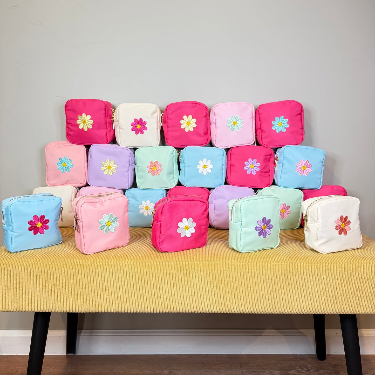 The Daisy - Square Pouch- PREORDER