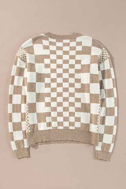 Checkered Sweater RTS
