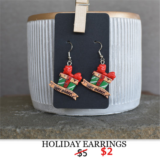 HOLIDAY EARRINGS