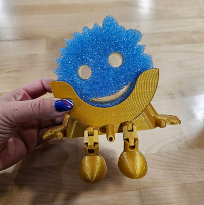 SCRUB DAD SPONGE HOLDER-3D PRINTED
