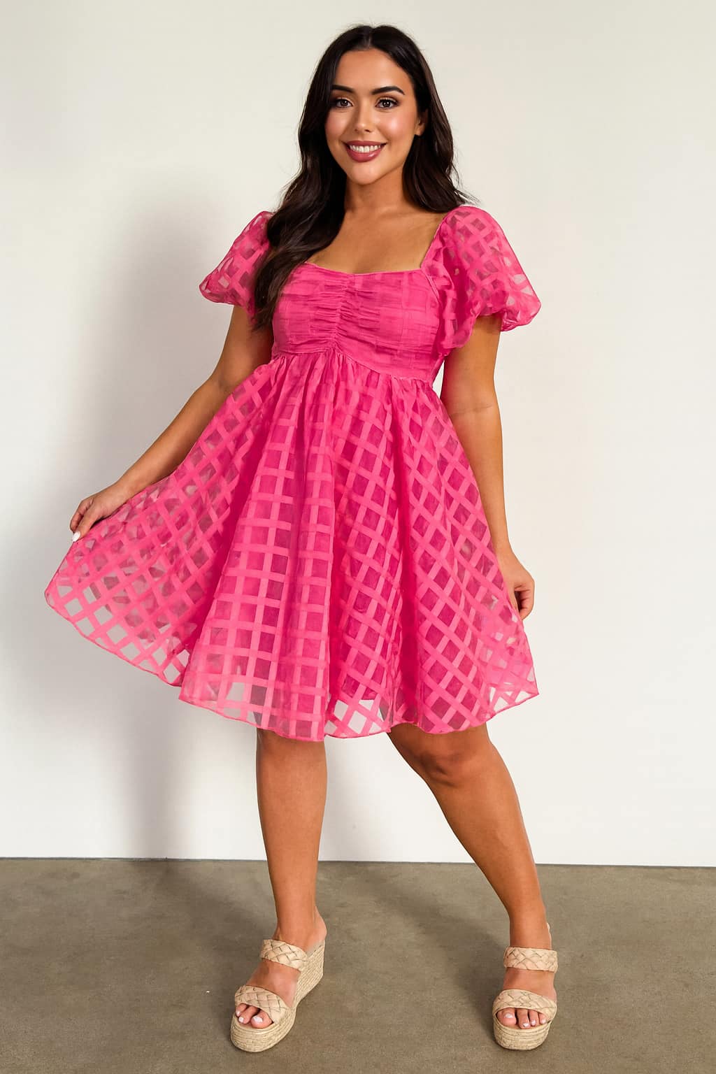 Strawberry Babydoll Dress FB