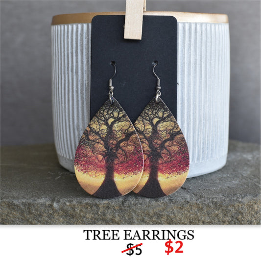 TREE EARRINGS