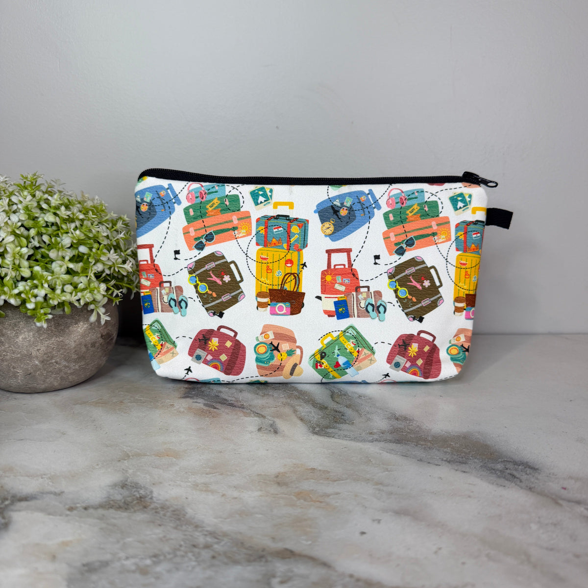 Pouch - Travel Suitcase Vacation