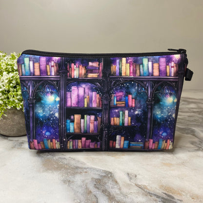 Pouch - Books Window Galaxy